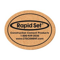 Oval Shape Cork Coasters